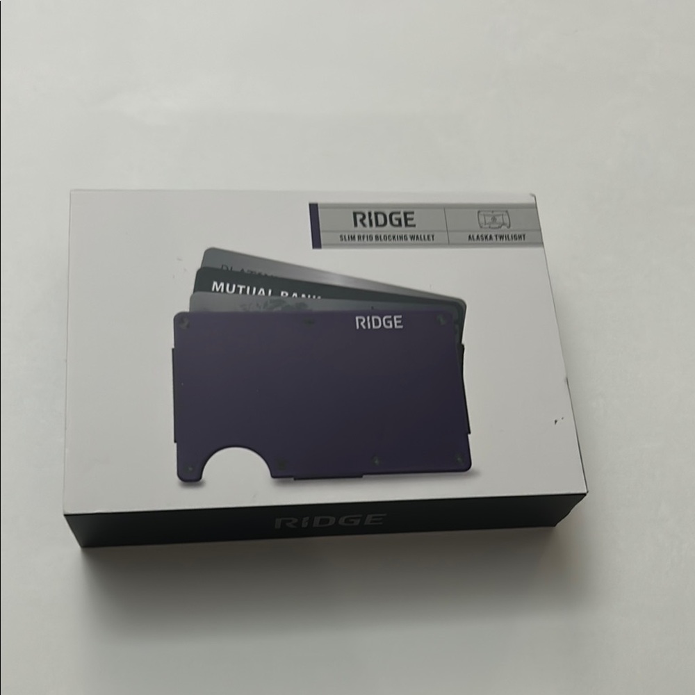 New Ridge Alaska Twilight Slim RFID Blocking Wallet